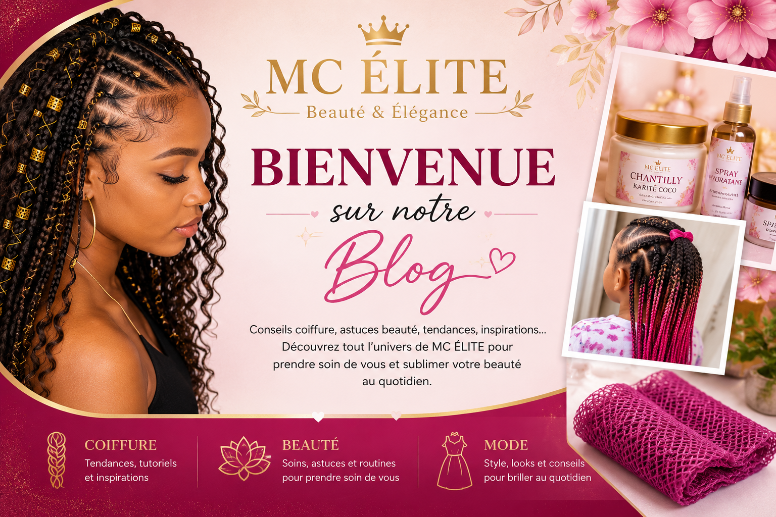 Bienvenue sur notre blog coiffure, mode, recette