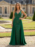 Robe Perlée Sans Manche Drapé & Laçage Dos – MC Élite