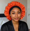 Bonnet en satin
