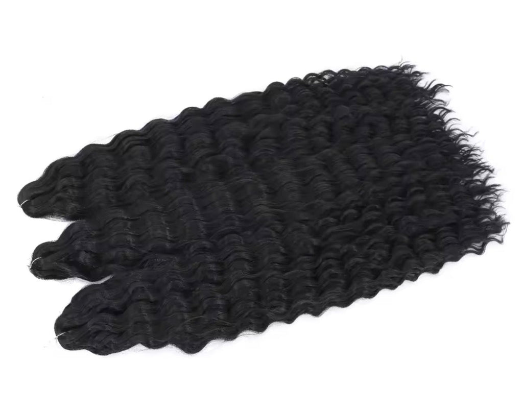 Mèches synthétiques  kinky 3 paquets