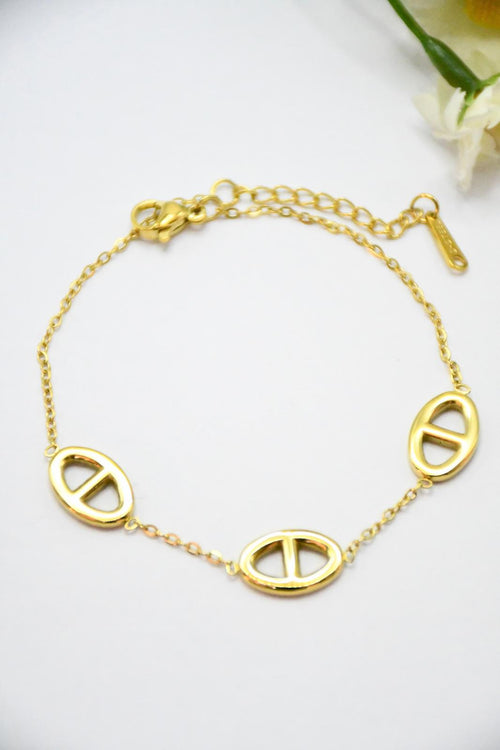Bracelet Chaîne dorée
