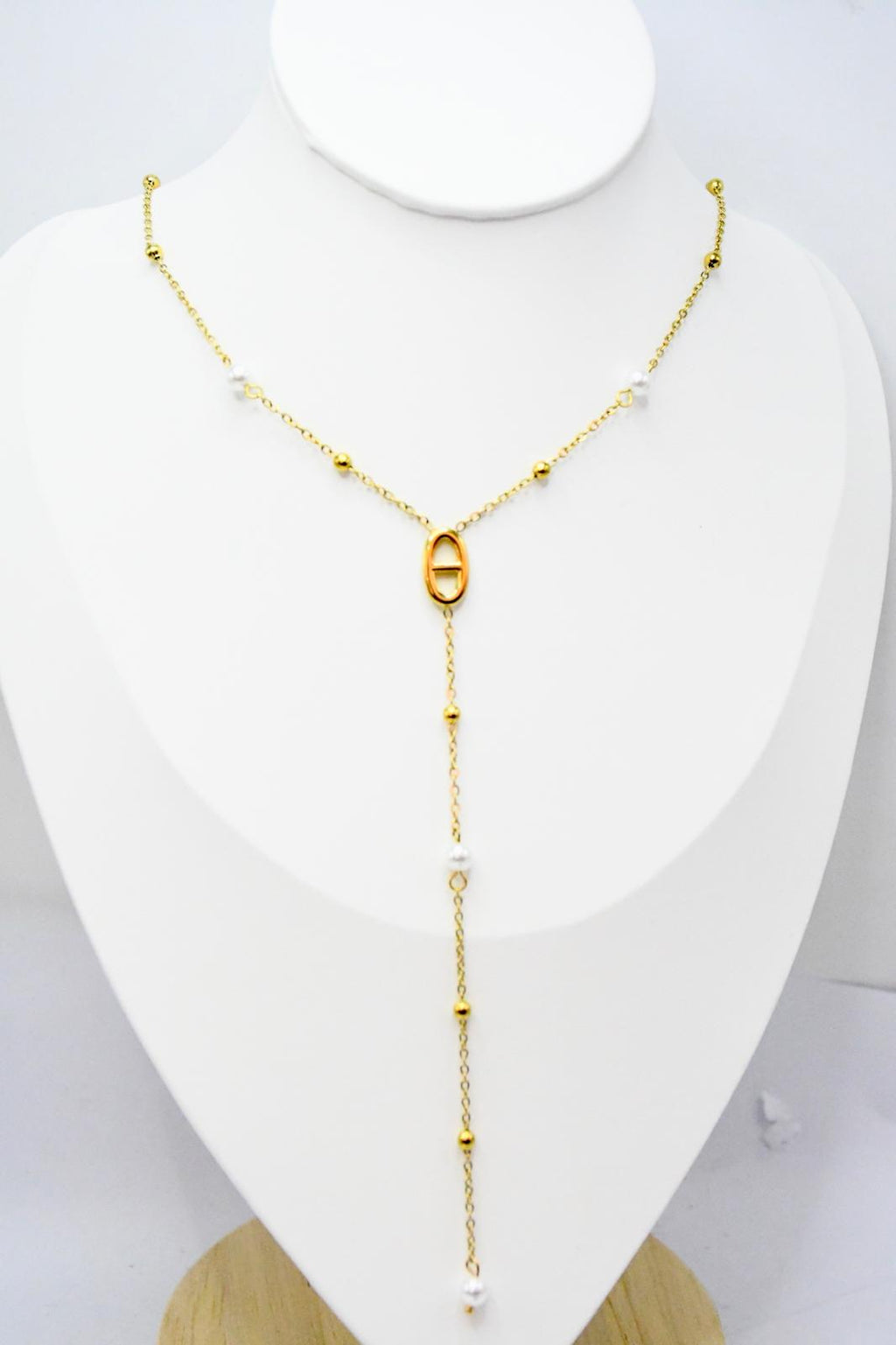 Collier avec  perles