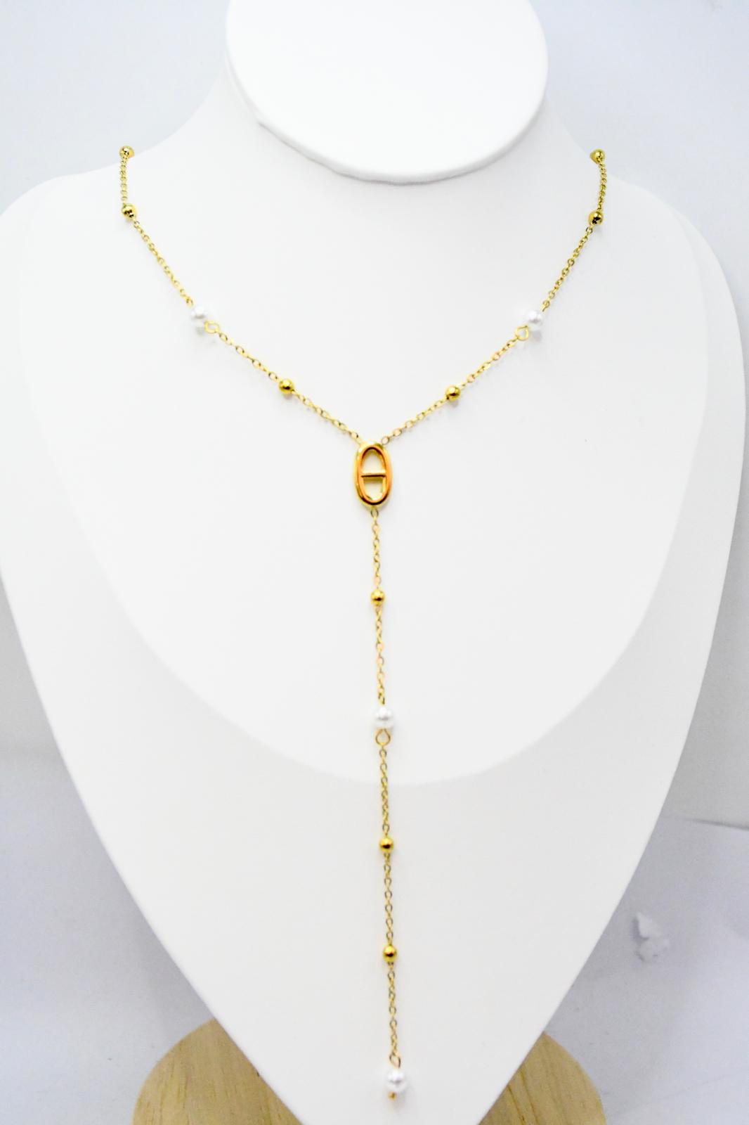 Collier avec  perles