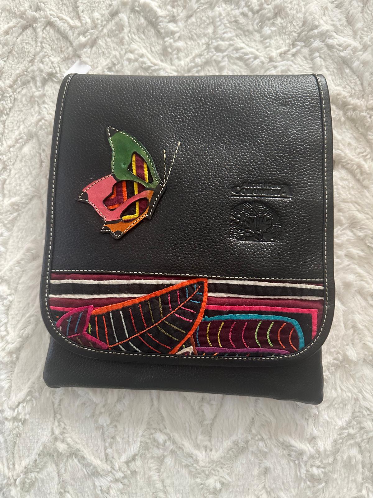 Sac Bandoulière feuilles Tropicales