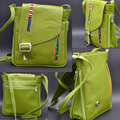 Sac Bandoulière Cuir & Mola Unique