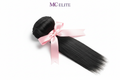Tissage brésilien lisse MC ELITE - 1 bundle fin avec ruban rose