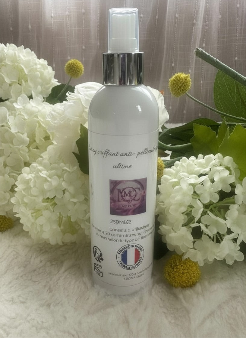 spray coiffant anti-pelliculaire ultime